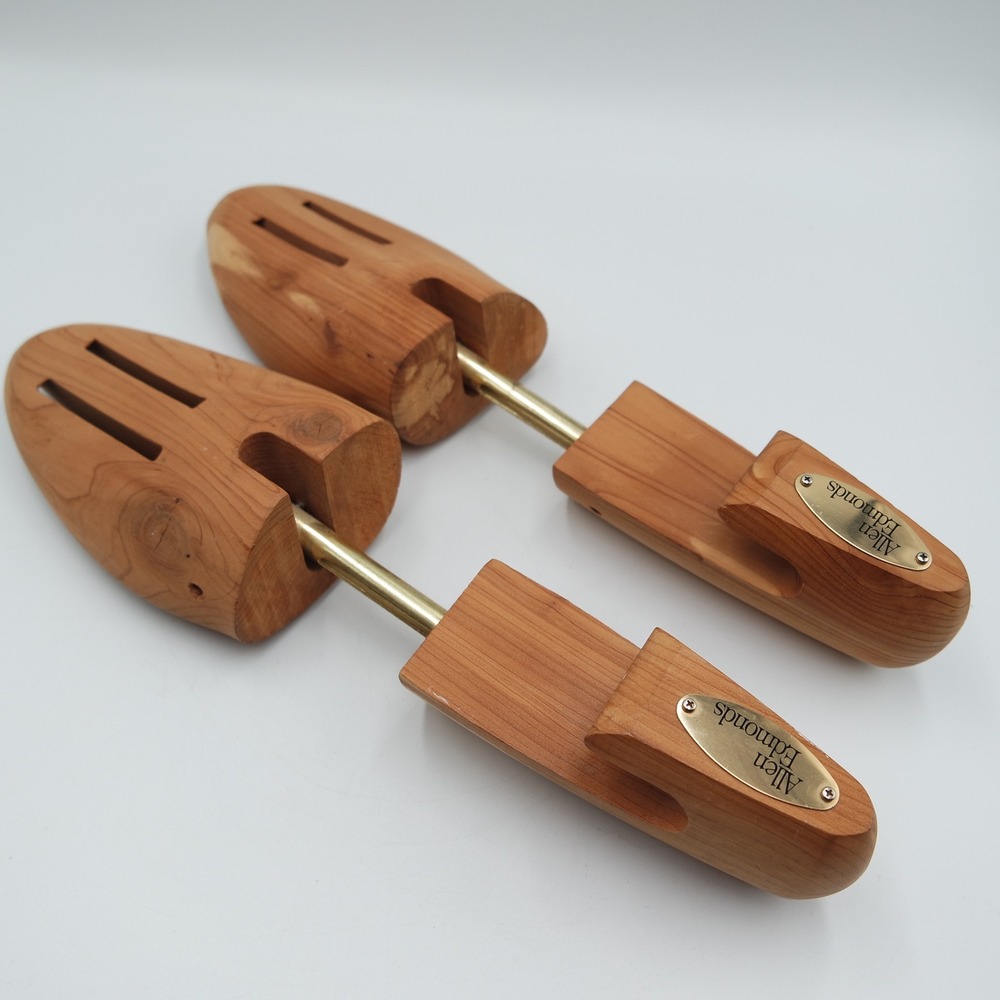 Allen Edmonds Mens Cedar Wood Split Toe Shoe Trees Made in USA Medium Pair